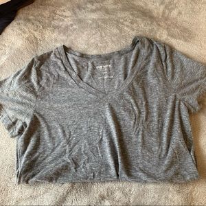 Grey V Neck